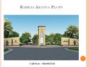 Raheja Aranya Plots