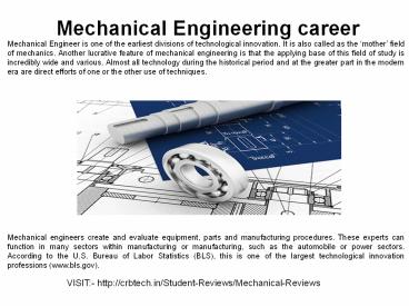 Mechanical Engineering career (1)