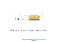 Philips Sonicare Electric Toothbrush