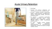 Acute Urinary Retention