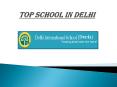 Best School Dwarka | Primary & Senior Secondary school - DIS Dwarka 23 PowerPoint PPT Presentation
