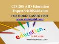 CIS 205 AID Education Expert/cis205aid.com PowerPoint PPT Presentation