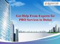 Get Help From Experts for PRO Services in Dubai PowerPoint PPT Presentation