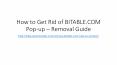 How to Get Rid of BITABLE.COM Pop-up – Removal Guide PowerPoint PPT Presentation