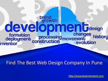 Find The Best Web Design Company In Pune