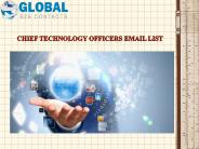 Chief Technology Officers Email List (1)