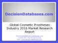 Global Cosmetic Prostheses Market and Forecast Report 2016-2021 PowerPoint PPT Presentation