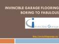 Invincible Garage Flooring: Boring to Fabulous PowerPoint PPT Presentation