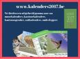 Maandelijkse muurkalender PowerPoint PPT Presentation
