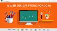 Top 6 Web Design Trends For 2016 (1) PowerPoint PPT Presentation