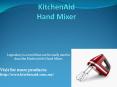 KitchenAid® 7 speed Hand Mixer PowerPoint PPT Presentation