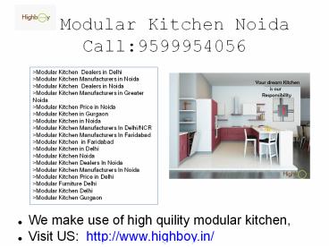 Modular Kitchen Noida, Delhi, Gurgaon, Faridabad, Modular Kitchen Manufacturers in Noida