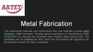 Metal Fabrication Services