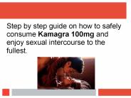 How to Safely Consume Kamagra 100mg