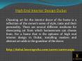 High End Interior Design Dubai PowerPoint PPT Presentation