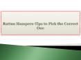 Rattan Hampers-Tips to Pick the Correct One PowerPoint PPT Presentation