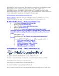 MobiLanderPro REVIEW - DEMO of MobiLanderPro PowerPoint PPT Presentation