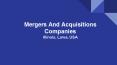 Looking For Experienced Mergers And Acquisitions Companies PowerPoint PPT Presentation