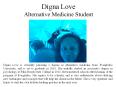 Digna Love - Alternative Medicine Student PowerPoint PPT Presentation