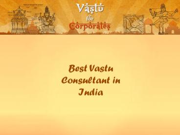 Best Vastu consultant in India