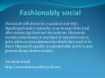 fashionably social PowerPoint PPT Presentation