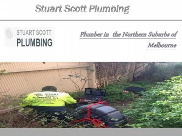 Stuart Scott Plumbing - Plumber in Melbourne