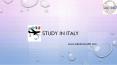 Studying In Italy |Study In Italy Consultants | Videsh Consultz PowerPoint PPT Presentation