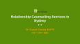 Relationship Counselling in Sydney PowerPoint PPT Presentation