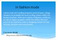 In fashion mode PowerPoint PPT Presentation
