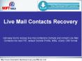 Windows live mail address book recovery PowerPoint PPT Presentation