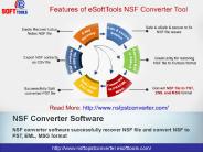 Convert NSF to PST, EML, MSG