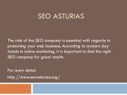 seo asturias
