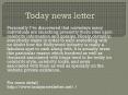 today news letter PowerPoint PPT Presentation
