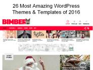 26 Most Amazing WordPress Themes