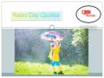 Cute Rainy Day Quotes PowerPoint PPT Presentation