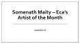 Art Gallery in India honors Somenath Maity as Artist of the Month PowerPoint PPT Presentation