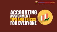 Accounting Assignment Tips and Tricks for Everyone