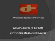 Personal Injury Lawyer - torontobarristers.com