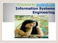 Information Systems Engineering PowerPoint PPT Presentation