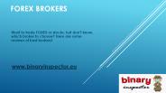 FOREX brokers