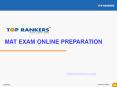 Mat Exam | MAT Sample Papers | MAT Practice Online Test PowerPoint PPT Presentation