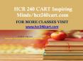 HCR 240 CART Inspiring Minds/hcr240cart.com PowerPoint PPT Presentation