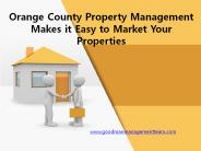 Orange County Property Management