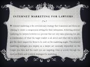 Internet marketing for lawyers