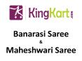 Banarasi Saree - Maheshwari Saree - Kingkart