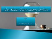 Get Short Term Loans at Loan Palace