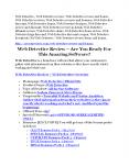 WebDetective Detail Review and WebDetective $22,700 Bonus