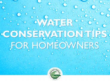 Water Conservation Tips for Homeowners