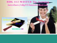 RDG 415 MASTER The learning interface/rdg415masterdotcom
