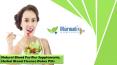 Natural Blood Purifier Supplements, Herbal Blood Cleanse Detox Pills